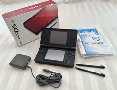Nintendo DS Lite Crimson USG-001 Near-CIB Tested/Working – VERY NICE CONDITION!