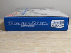 WonderSwan Handheld Console Skeleton Blue SW-001 in Box w Manual Japan Import