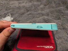 Nintendo 2DS Sea Green Limited Edition Console. Case And Two Games