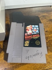 Nintendo NES-001 Console with Controller, Cables, Super Mario Bros Game