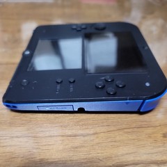 Nintendo 2DS Blue and Black Handheld System – Black/Blue