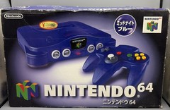Nintendo 64 Midnight Blue Console TOYSRUS w/Original Box NUS-001 JPN Mint💎 USA