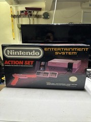 NES Nintendo Entertainment System Action Set Complete System (No Manuals)