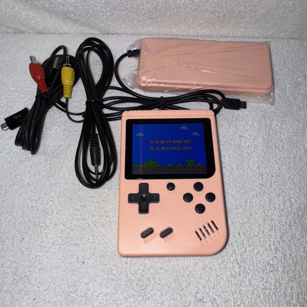 GAME BOX PLUS VIDEO GAME HAND-HELD 3&Prime;LCD OR FOR TV