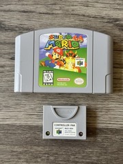 Nintendo 64 N64 Console + Super Mario 64 CIB Bundle Tested & Working!