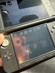 US USA Nintendo 3DS XL Handheld Game Console SPR-003 Red/Black TESTED WORKING!