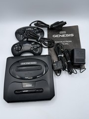 Sega Genesis Model 2 MK-1631 Console System + 2 Remotes / Cables & Manual TESTED