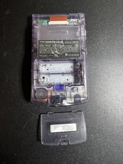 Nintendo Game Boy Color Atomic Purple W/ 4 Games Tested Works Great Yugioh Buffy