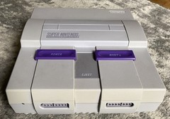 Super Nintendo SNES Console w/ OEM Controllers + Mario World + Manuals