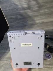 Super Nintendo Entertainment System Orig SNES Console SNS-001 W Control & Cords