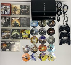 Sony PlayStation 3 CECHA01 60GB Backwards Compatible Huge Bundle Tested Working