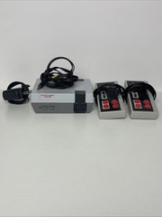 Nintendo Mini Classic NES-001 Video Game Console-Gray W/ Controllers – READ DESC