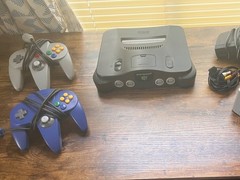 Nintendo 64 System 32MB Home Console – Charcoal Gray-TESTED!!