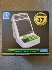 Brand New SEGA Astro City Mini Console White Green Black 37 Built-in Games
