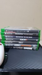 Microsoft Xbox One 500GB Console Model 1540 Black With 7 Games !