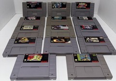 Yobo FC Twin SNES Console 2 Player Bundle w/ 14 Genuine Nintendo Games Plug Play