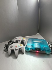 Nintendo 64 Nus 001 Jpn Console – ice blue | Comes with 2 controller Adapter