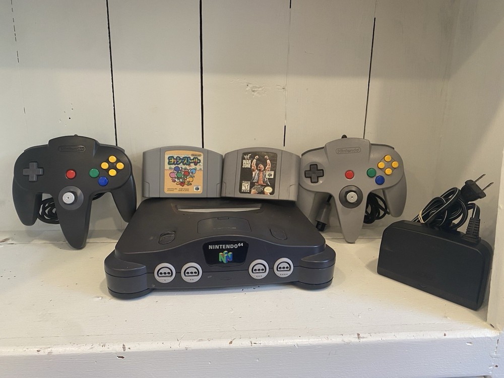 Nintendo 64 N64 Console Bundle RESTORED With Games And Controllers REGION FREE