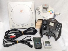 Sega Dreamcast HKT-3000 Console Set MIL-CD Compatible YAMAHA GD-ROM Tested