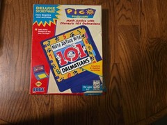 VINTAGE SEGA PICO LEARNING SYSTEM CONSOLE W/ 6 GAMES Lion King, Mickey And More