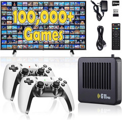 All8Bit G11 Pro Game Box, Classic Video Games with HDMI, Built-In 60 Emulators,