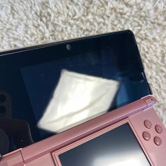 Nintendo 3DS Pearl Pink Handheld Handheld Console System CTR-001 Tested