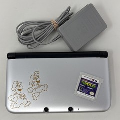 Nintendo 3DS XL Mario & Luigi Dream Team Limited Edition 30th Silver *READ Crack