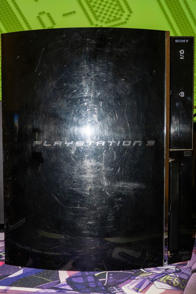 Sony PS3 CECHE01 80GB Works See Video & Description