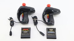 Coleco Video Super Action Controllers w/Super Action Baseball & Rocky
