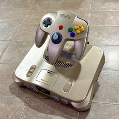 GOLD Nintendo 64 CIB N64 Console Complete In Box REGION FREE NTSC JPN/USA TESTED
