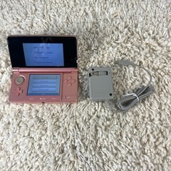 Nintendo 3DS Pearl Pink Handheld Handheld Console System CTR-001 Tested