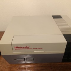 Nintendo NES Action Set Home Console – White/Gray With 2 Controllers & 2 Games