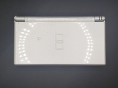 Nintendo DS Lite Gloss Silver OEM Restoration (Good Condition) w/ Charger