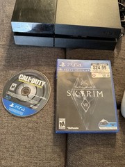 Sony PlayStation 4 500GB Jet Black Console With Games