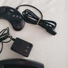 Sega Genesis Model 3 Console – Tested / Works / Wires / Controller / NO GAMES