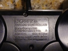 Sony Playstation 2 Wired Dualshock 2 Controller Black untested