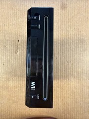 Nintendo Wii Console System, Black RVL-101 (USA) Console & Cords Tested Working