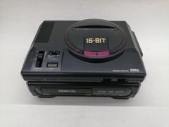 MEGA CD Console HAA-2910 SEGA HAA-2500+HAA-2910 Color Black for parts