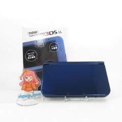 【Excellent】Top IPS Nintendo New 3DS LL XL Metallic Blue Console Japan Ver. #DEN2