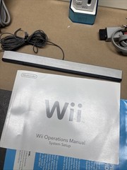 Nintendo Wii RVL-001 White – Console Only Tested Works Charger, Manuals