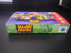 Super Smash Bros Remix V 2.0.1 N64 Cartridge In Box Nintendo 64 Inner Tray CiB