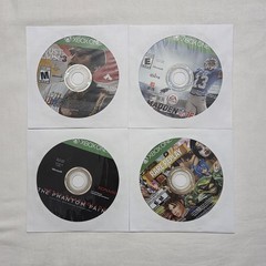 Xbox One Console Bundle w/ Controller, Cables, & 4 Games – Tested Working – READ
