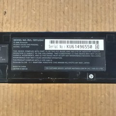 Nintendo Wii Console System, Black RVL-101 (USA) Console & Cords Tested Working