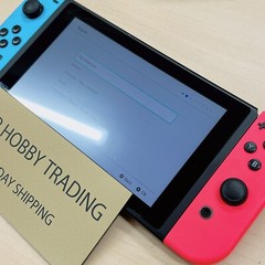 Nintendo Switch Console HAC-001 w/ Joy Con + Dock + Charger Tested 1 Day Ship