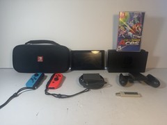Nintendo Switch Bundle with 1 Game and 128 Gb SD Card Excellent Condition