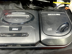 Sega CD Video Game System Console with 2 Controllers and 2 Games