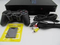 Sony Playstation 2 Console PS2 FAT with BRAND NEW wireless controller