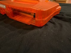 Fire Orange Nintendo 64 Console NUS-001 USA NTSC Cleaned Tested – SHELL DAMAGE-