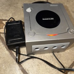 Nintendo GameCube Console Platinum Silver DOL-101 System Adapter Power For Parts