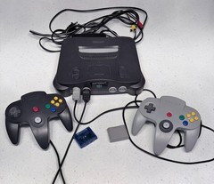Nintendo 64 Console Bundle with 2 Controllers and Memory Paks